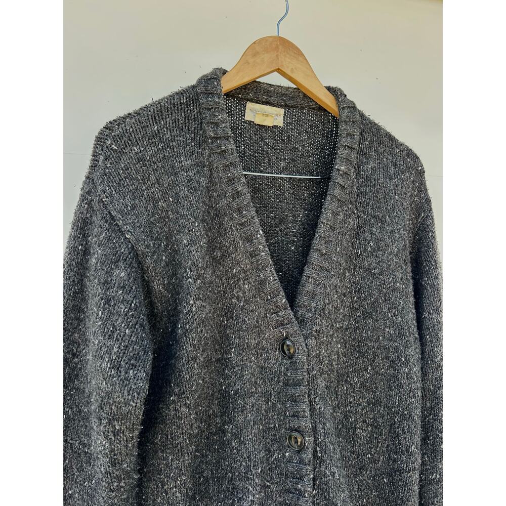 Ralph Lauren Denim & Supply Cotton Cardigan Oversized Sweater Small Gray Grey - Picture 6 of 8